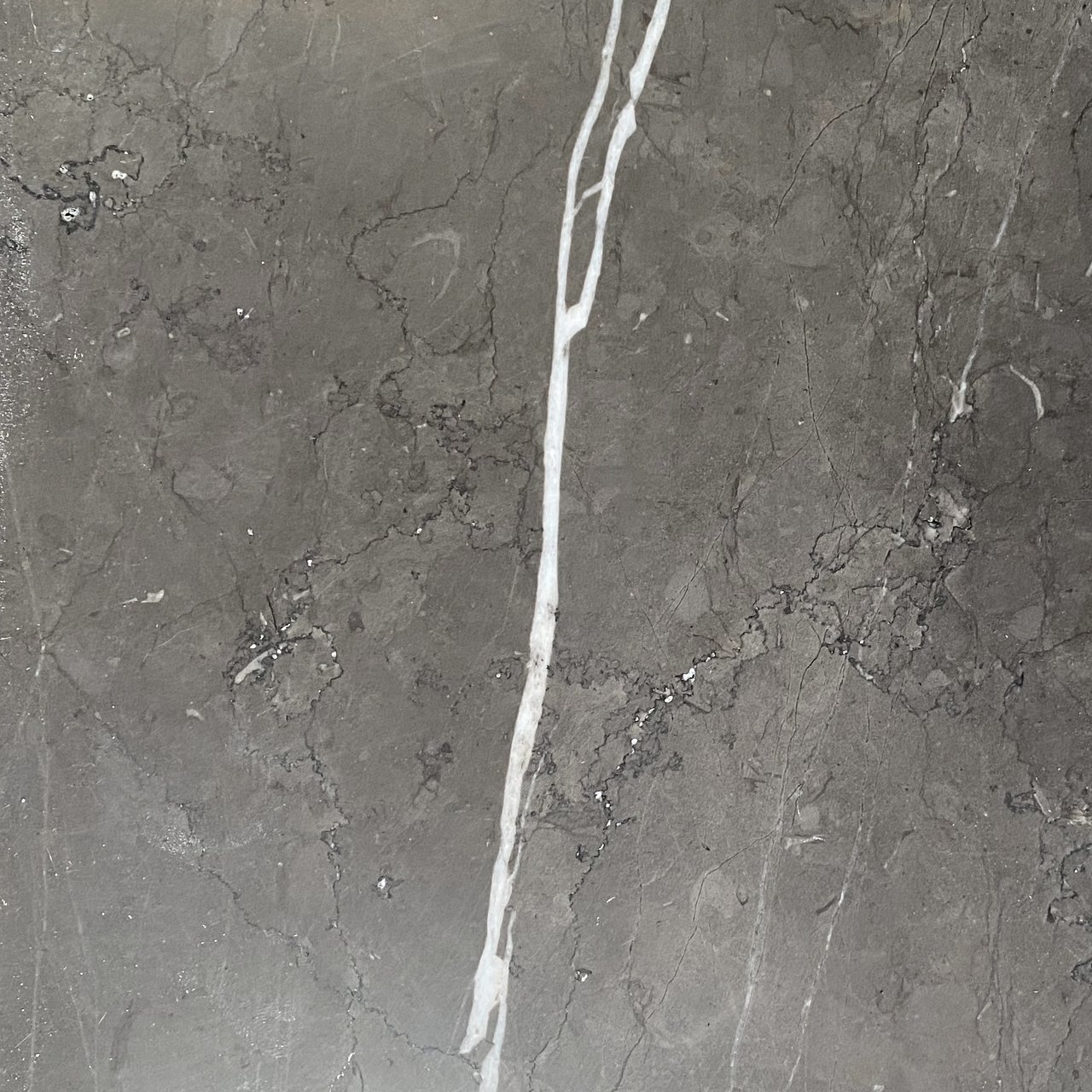 Balmani Stretto Einzel- oder Doppelwaschtischplatte, Pietra, Grey marmor, 135 x 55 cm