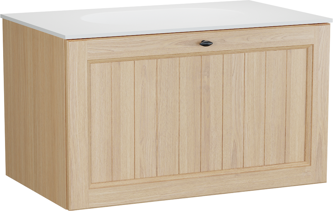 Balmani Lemon badkamermeubel met Tablo Oval Wastafel