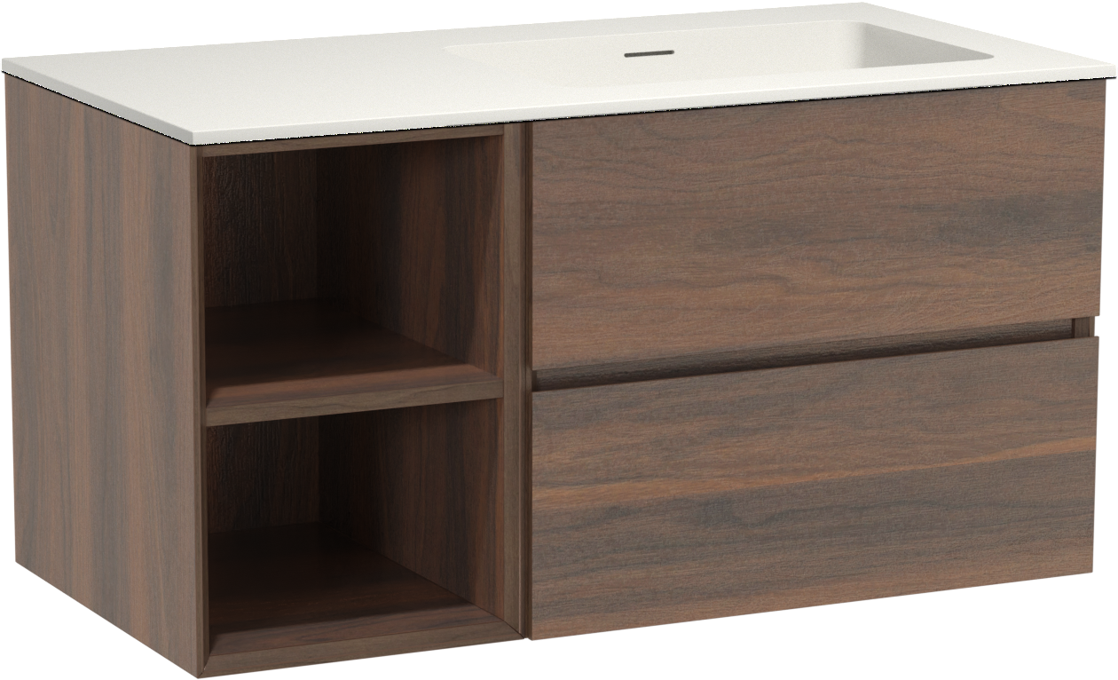 Storke Edge badkamermeubel met Mata wastafel