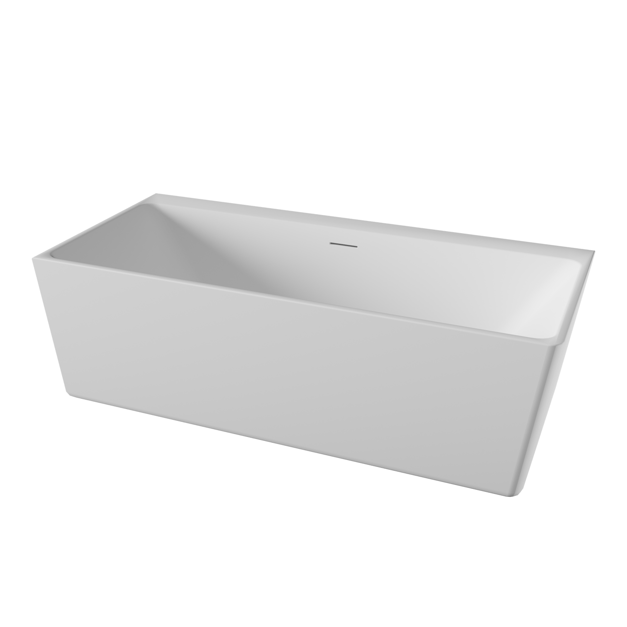 Luca Varess Coda tweepersoons hoekbad links 180 x 80 cm acryl mat wit