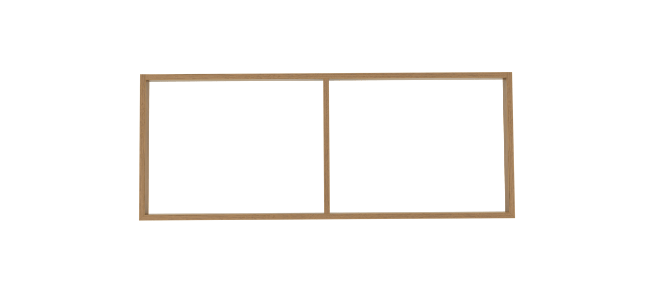 Balmani Legno socle pour meuble sous-lavabo chêne vieilli 135 x 52,5 cm