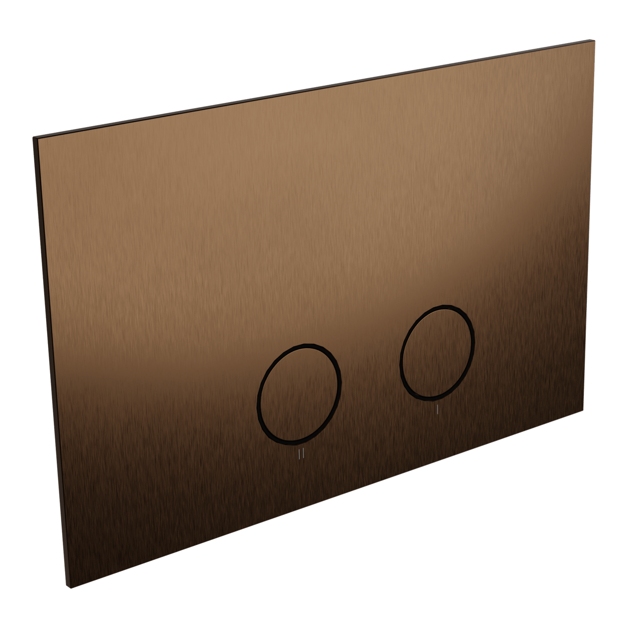 Perola bedieningspaneel Brushed Rosegold voor UP320 of UP720 inbouwreservoir