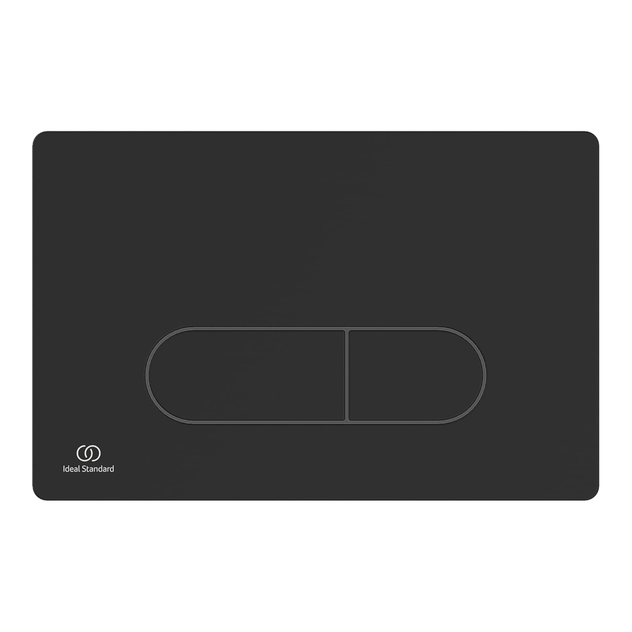 Oleas M1 Betätigungsplatte: Schwarz Matt, für Ideal Standard ProSys Einbauspülkasten