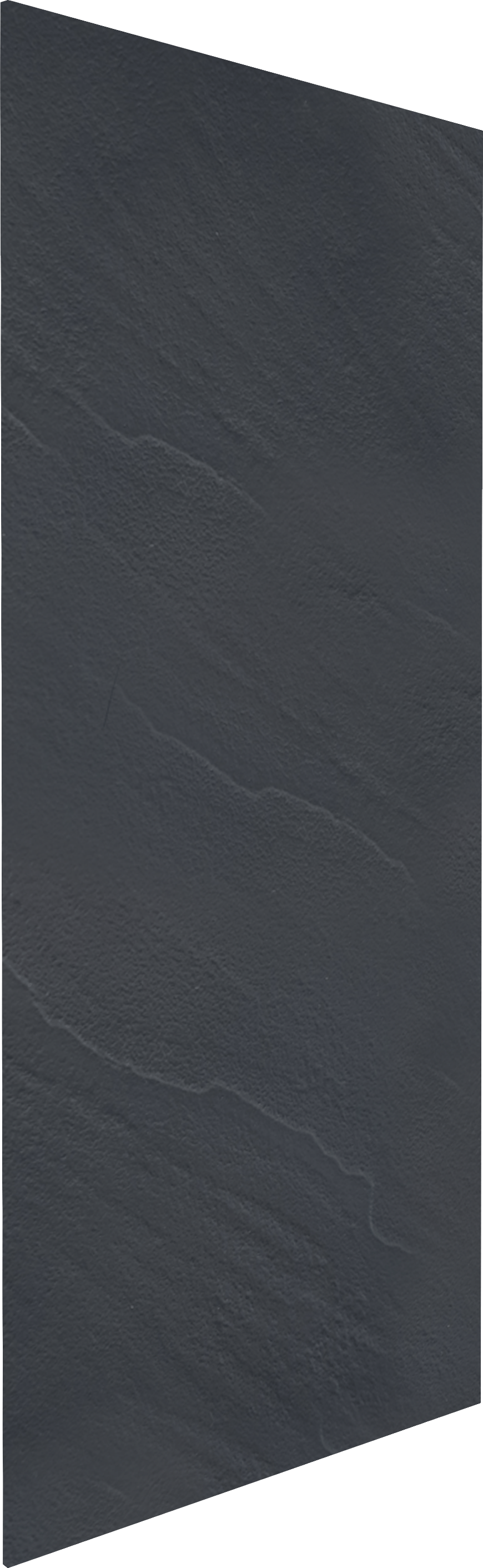 Linie Rumba douchewandbekleding 90 x 220 cm acryl grijs leisteenstructuur