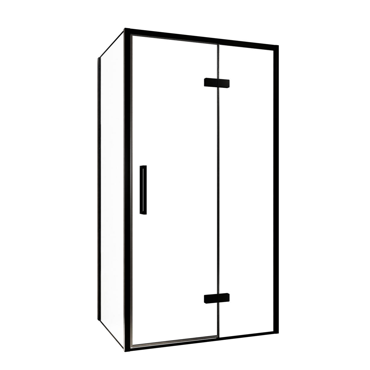 Balmani Senses Design Eckdusche mit Drehtür