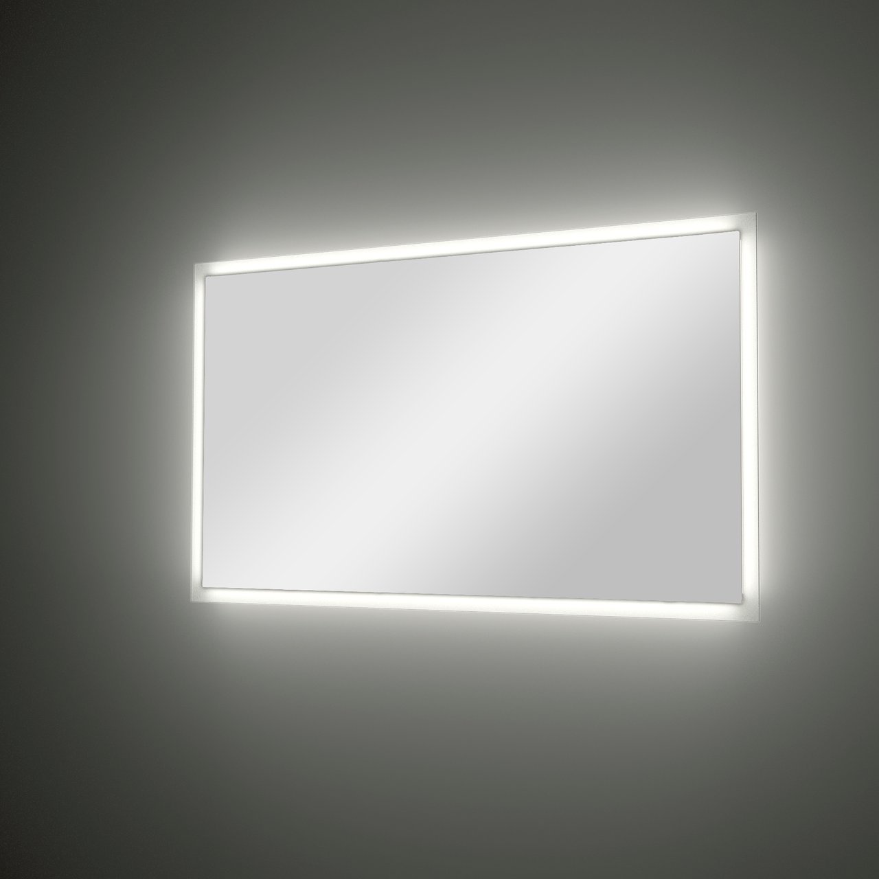 Balmani Vizio miroir rectangulaire lumineux et anti-buée 120 x 70 cm