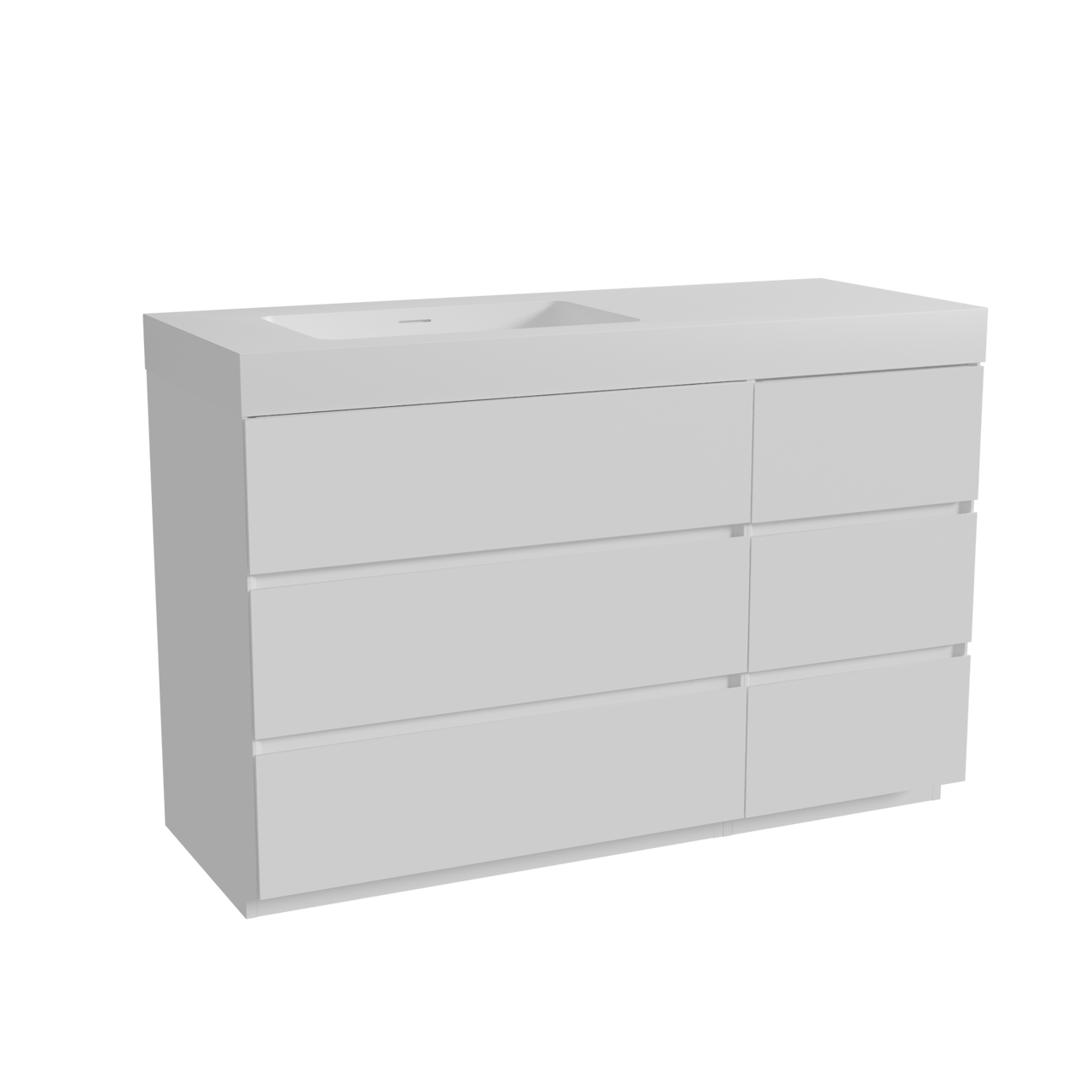 Storke Edge meuble salle de bains avec lavabo Mata High