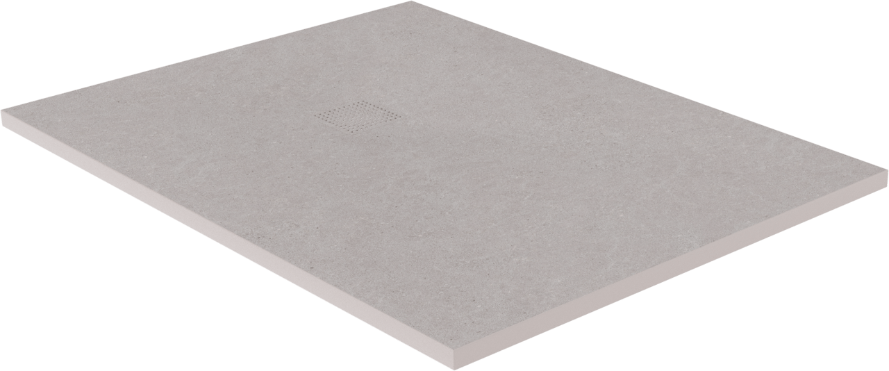 Luca Varess Suite douchebak 120 x 90 cm composietmarmer Dizzy Pearl 