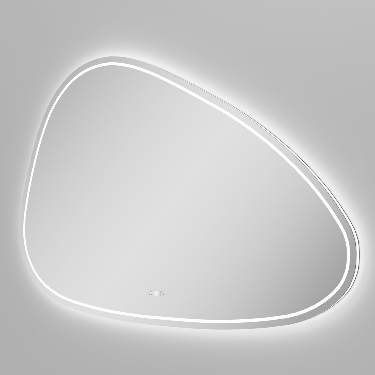 Balmani Ghost Touch miroir organique lumineux et anti-buée 150 x 94 cm