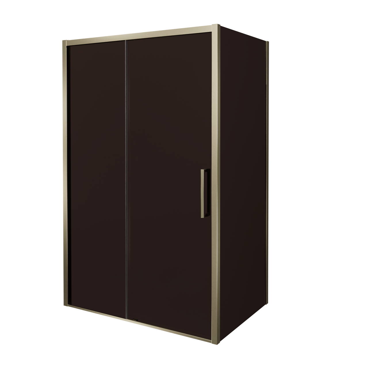 Balmani Senses Design douche d'angle avec porte coulissante