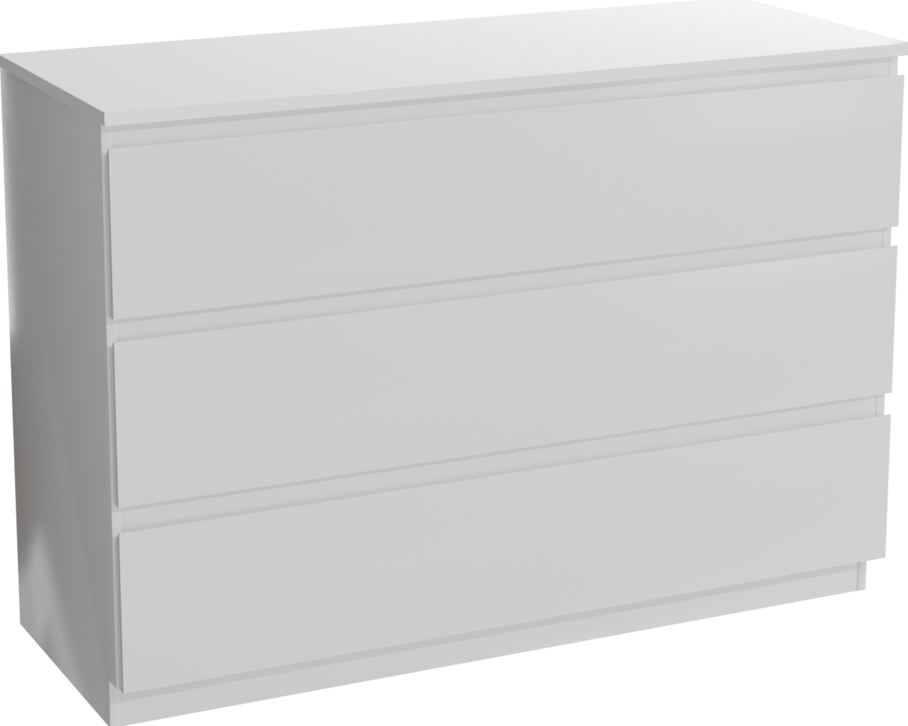 Linie Lado freistehendes Möbelstück Set: 120 x 46 cm, Weiß glänzend, mit Lado Doppel Waschtischplatte, Marmorkomposit Weiß glänzend