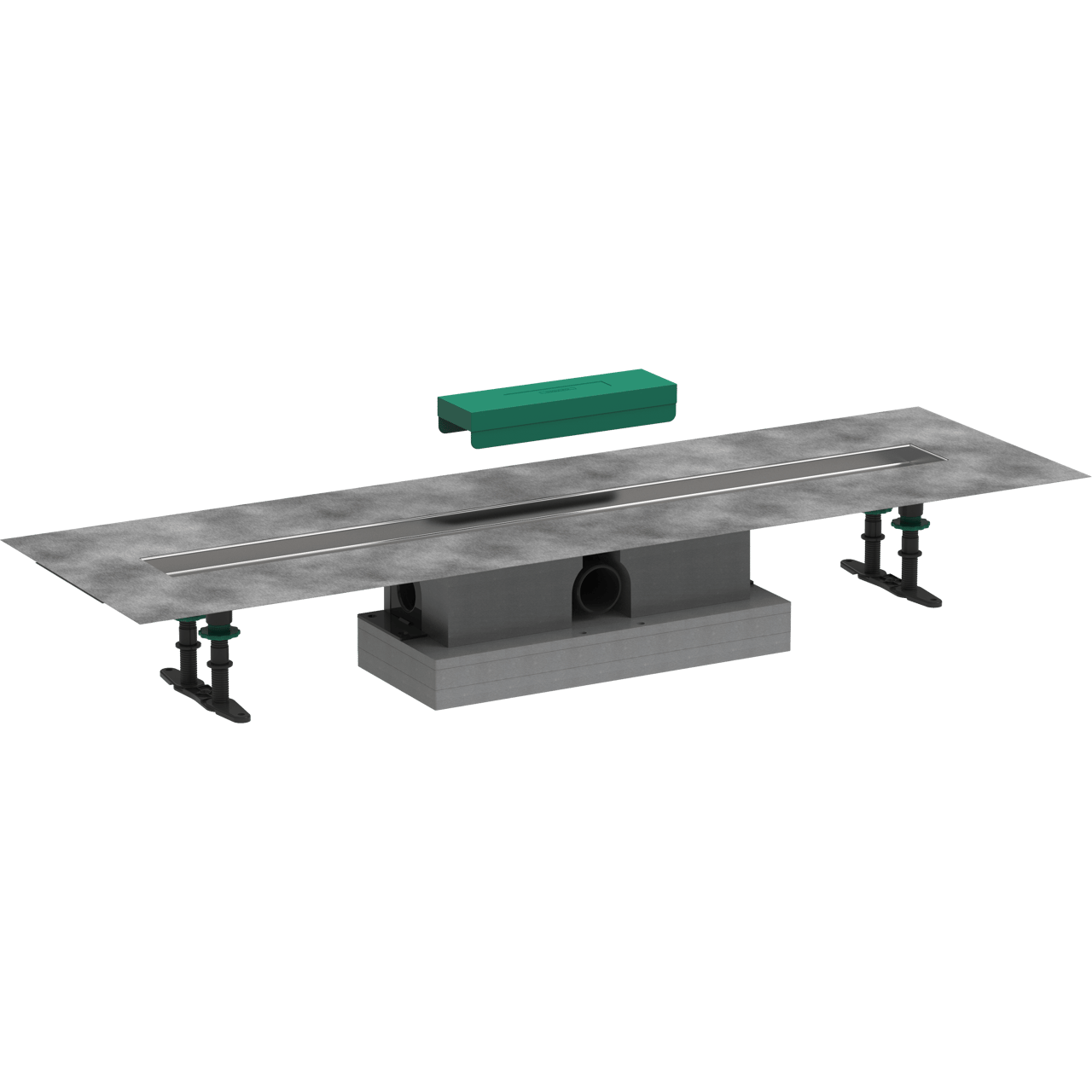 Hansgrohe uBox Universal Standard installatieset voor douchegoten