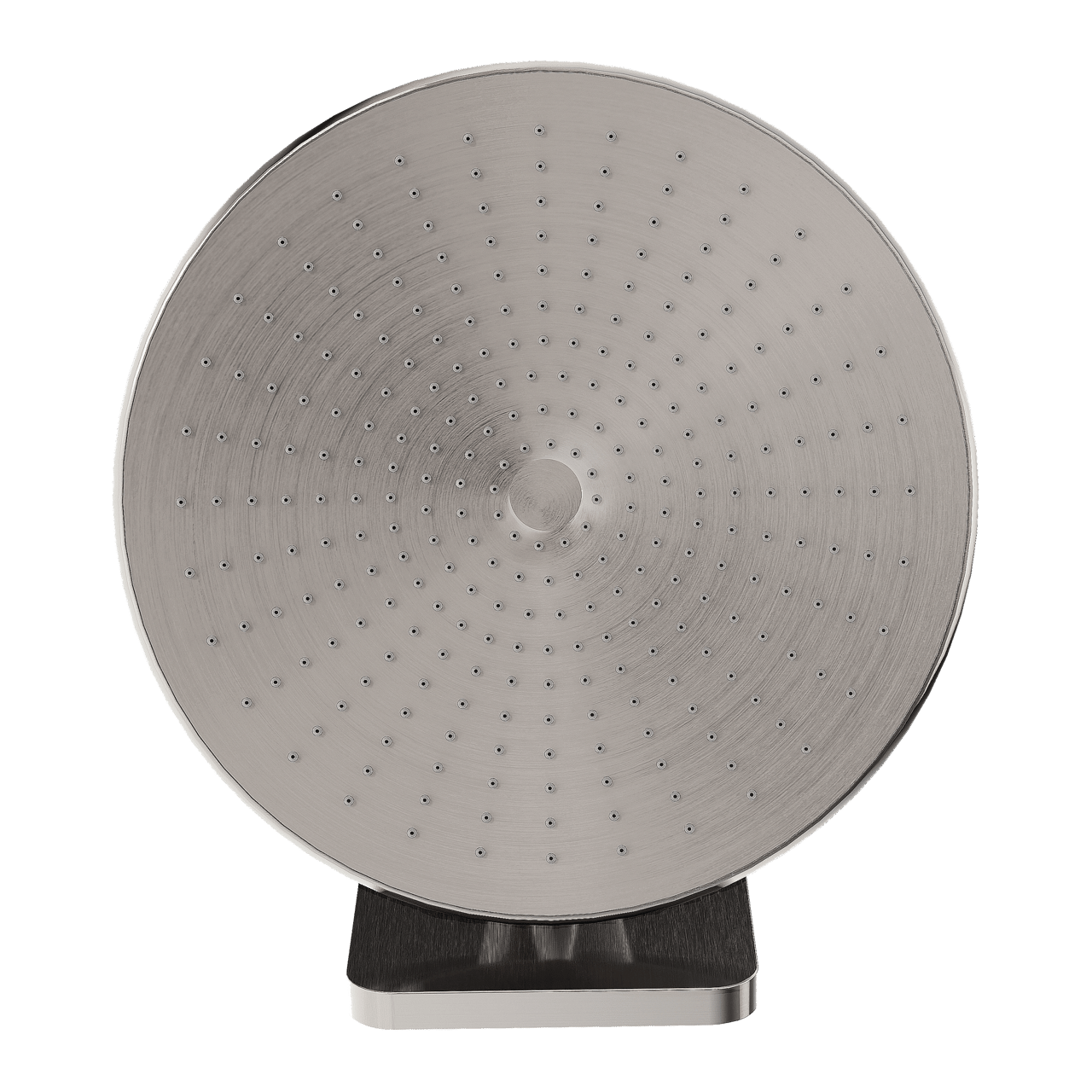 Blaufoss Onos 250 Duschkopf 25 cm, Wandmontage, mit Brausearm, Brushed Coolmetal