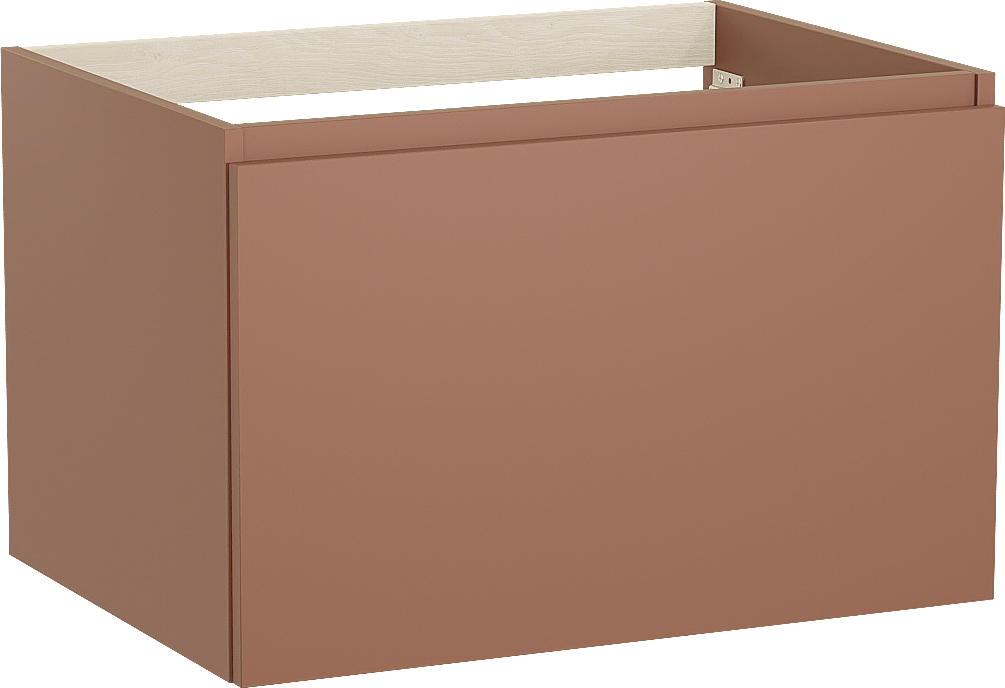 Balmani Sfera meuble sous-vasque suspendu 75 x 55 cm Cotto 2 tiroirs