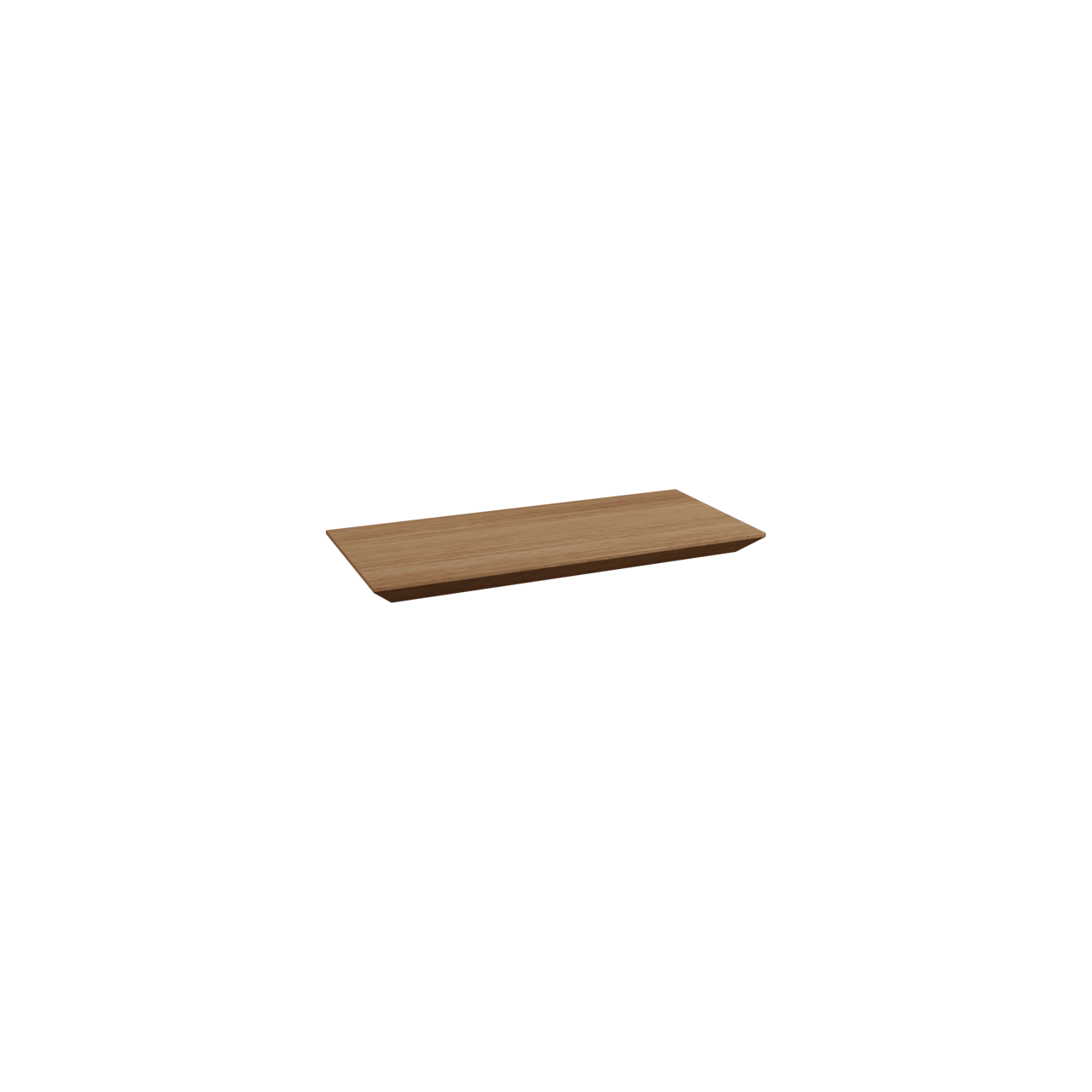 Balmani Mitra Wandregal, Teak, 40 x 18 x 3 cm