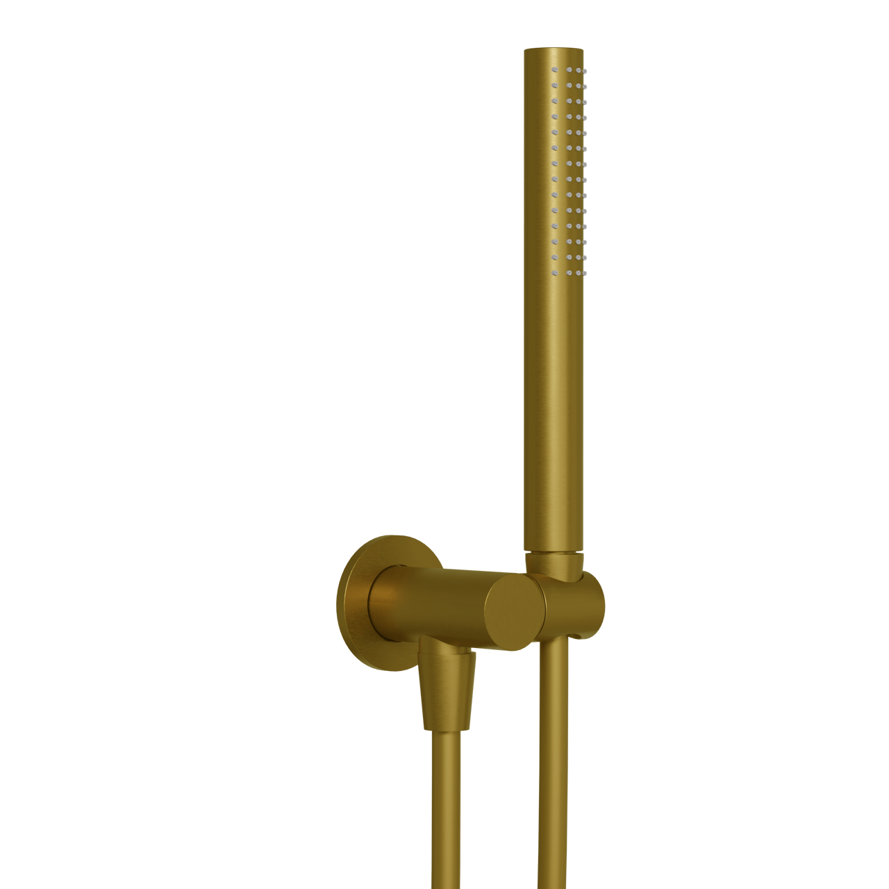 Blaufoss Smartbox Round inbouw regendoucheset thermostatische kraan Brushed Gold