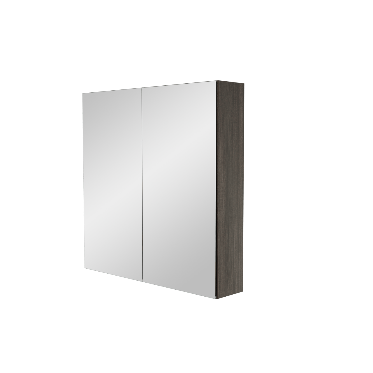 Storke Reflecta spiegelkast 75 x 75 cm robuust zwart eiken