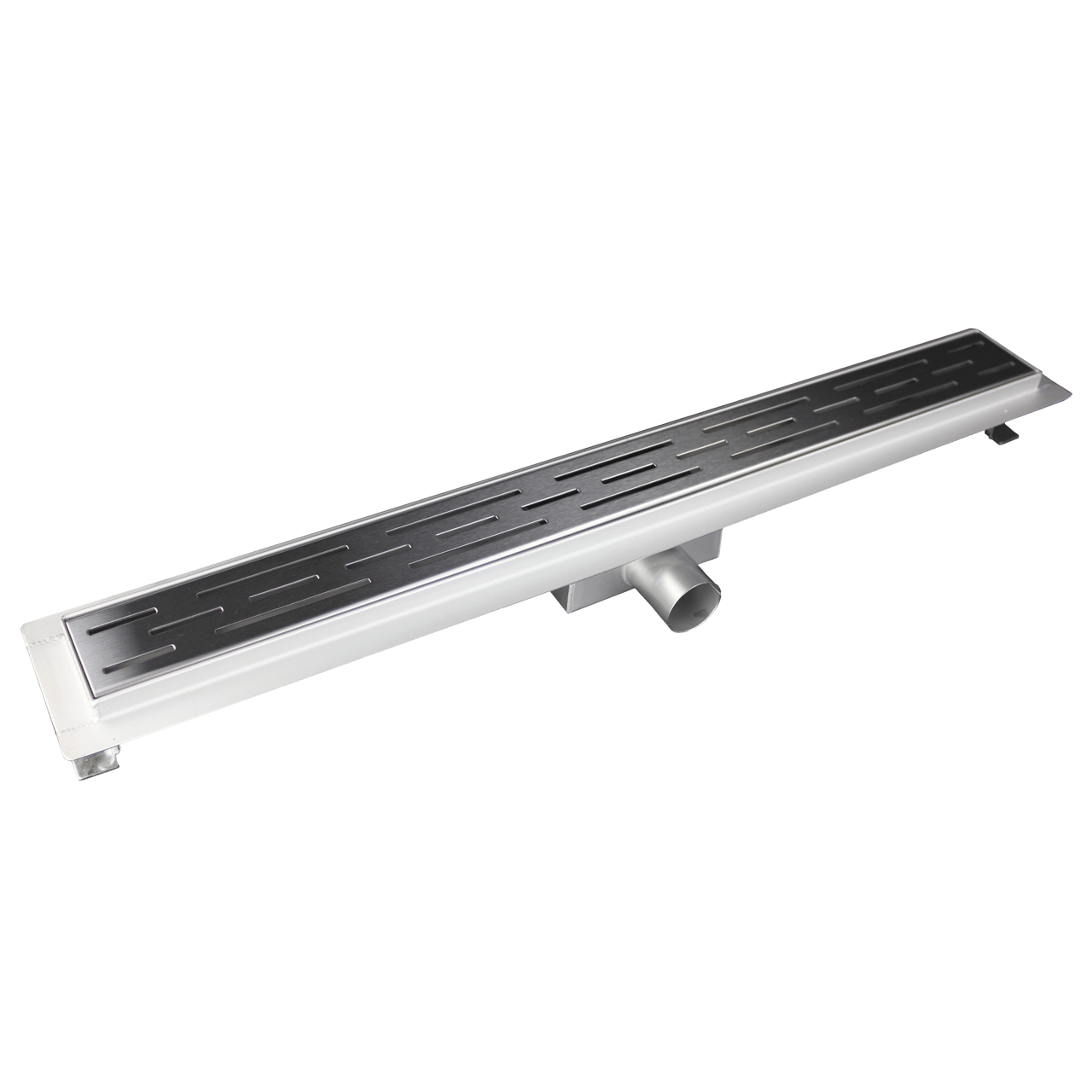 Linie Duschrinne: 80 cm, Inox gebürstet