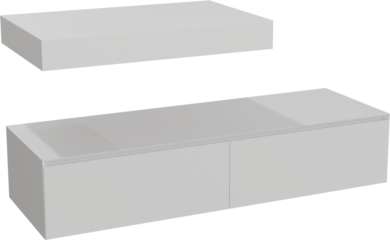 Balmani Mitra Elements badkamermeubel met Dominus Tablet voor waskom(men)