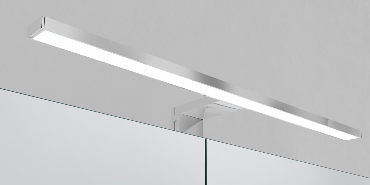 Luca Varess Cubico LED Beleuchtung 50 cm chrom, 4000K