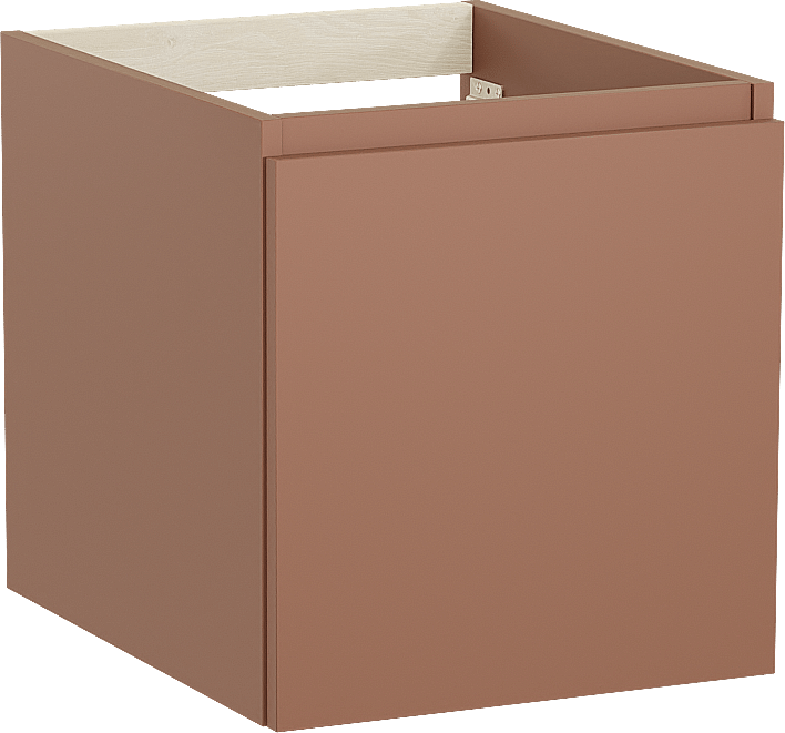 Balmani Sfera meuble sous-vasque suspendu 45 x 55 cm Cotto 2 tiroirs