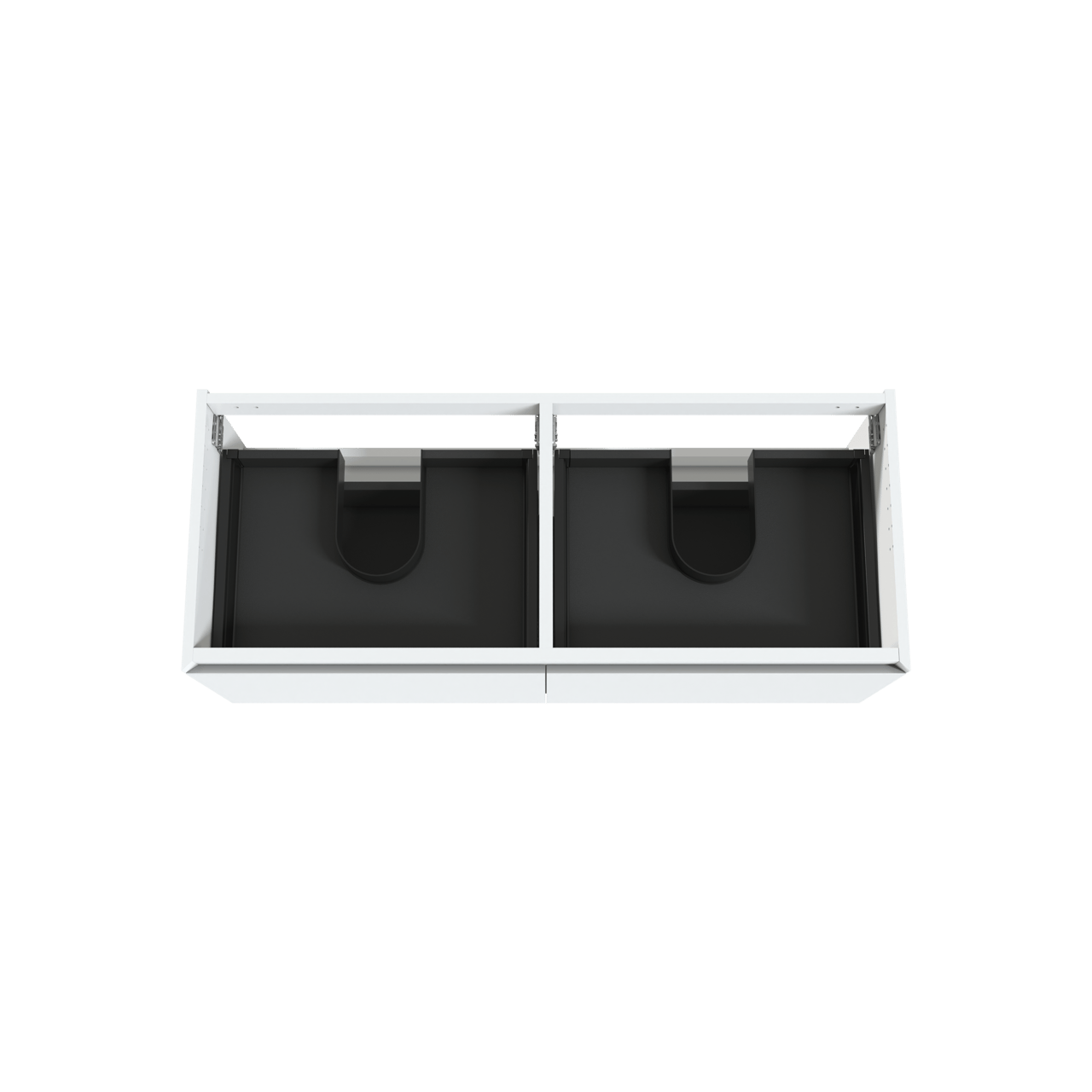 Balmani Idra meuble sous-lavabo suspendu 135 x 55 cm blanc mat 4 tiroirs