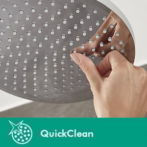 Hansgrohe Crometta S240 thermostatische kraan regendoucheset Glanzend Chroom