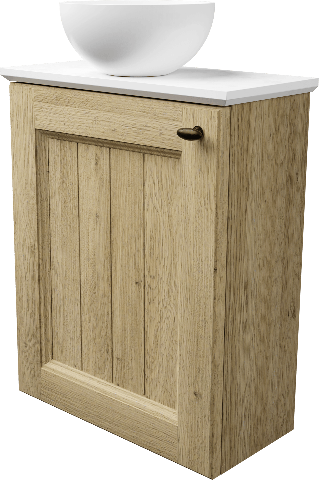 Balmani Lemon toiletmeubel met Facetta wastafel