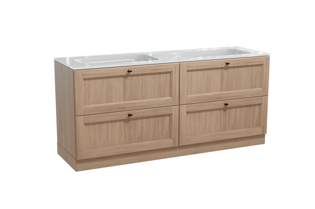 Balmani Lemon meuble salle de bains avec plan vasque Tablo Strada