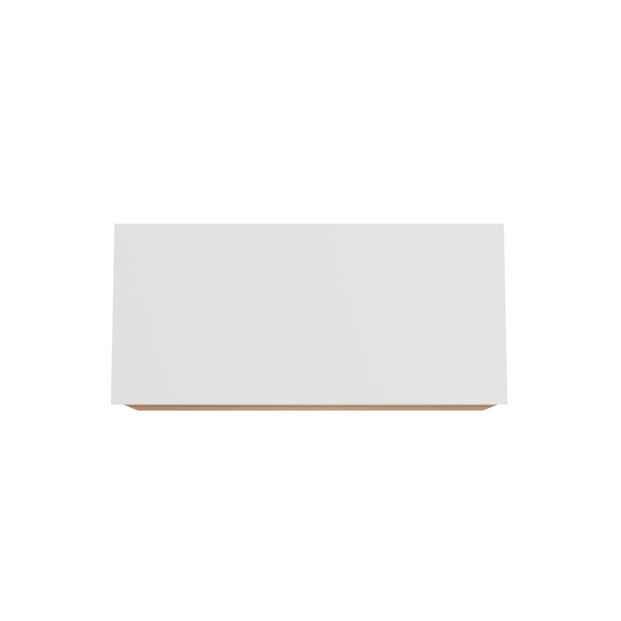 Balmani Mitra zwevend badkamermeubel 120 x 55 cm teak met Stretto enkel of dubbel tablet in solid surface mat wit