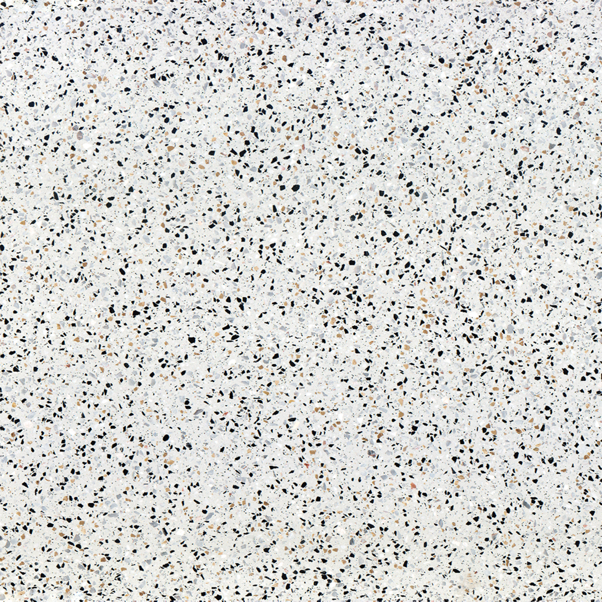 Storke Tavola tablette simple blanc/noir terrazzo mat 95 x 52 cm