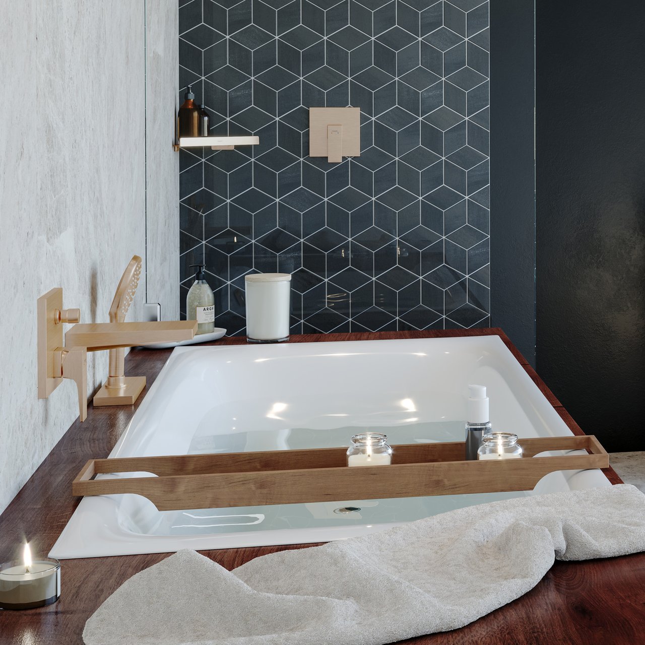 Hansgrohe AddStoris Seifenablage Brushed Bronze