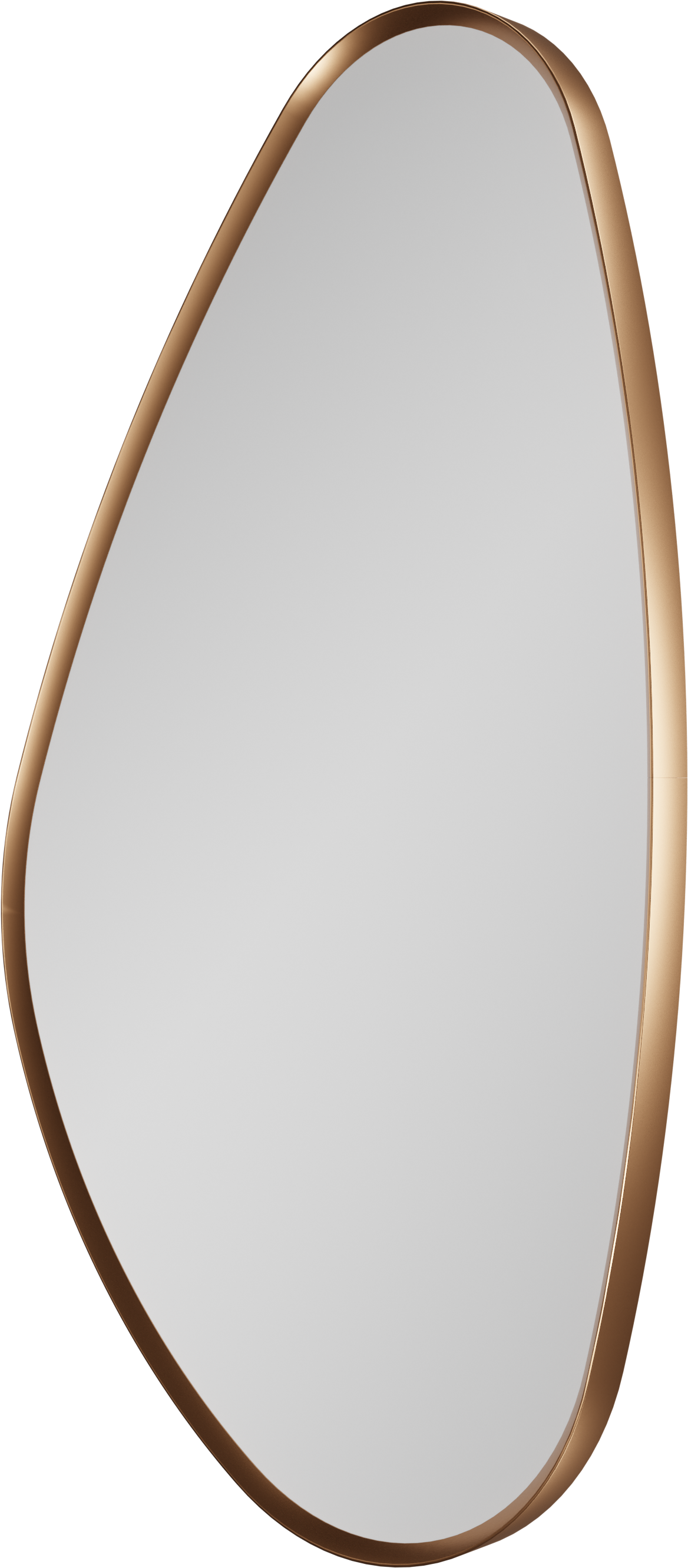 Balmani Auro miroir de toilette organique Brushed Rosegold 35 x 60 cm