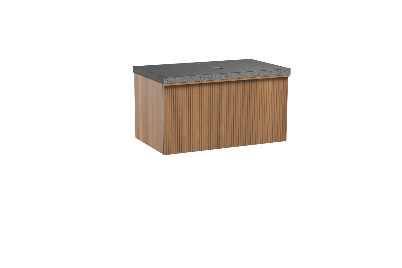 Balmani Forma meuble salle de bains avec tablette pour vasques Rock