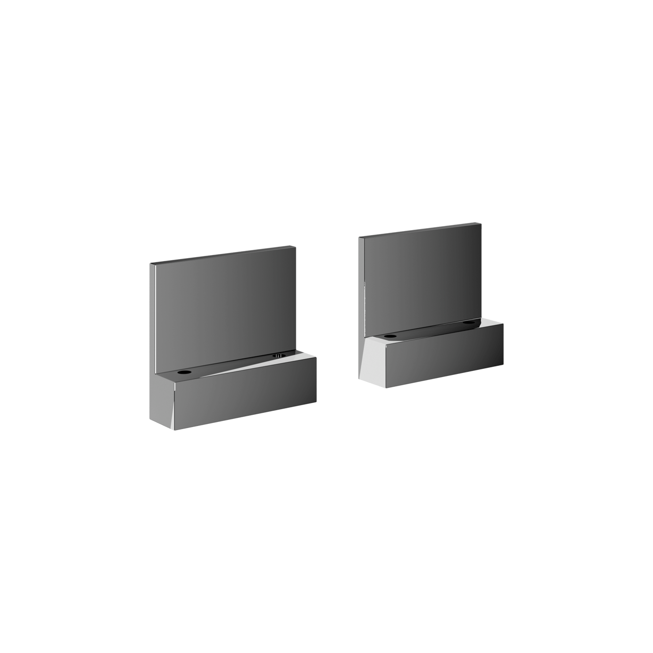 Balmani Oberture XS 2 stuks handgreep voor spiegelkast chroom