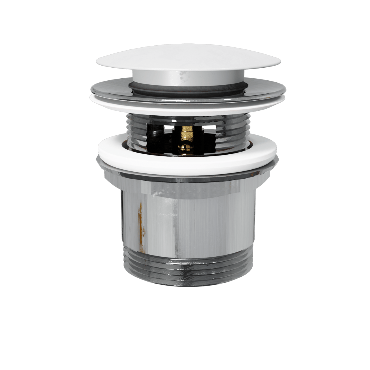 Storke Mata enkele wastafel matte solid surface 65 x 52 cm, crepine inbegrepen