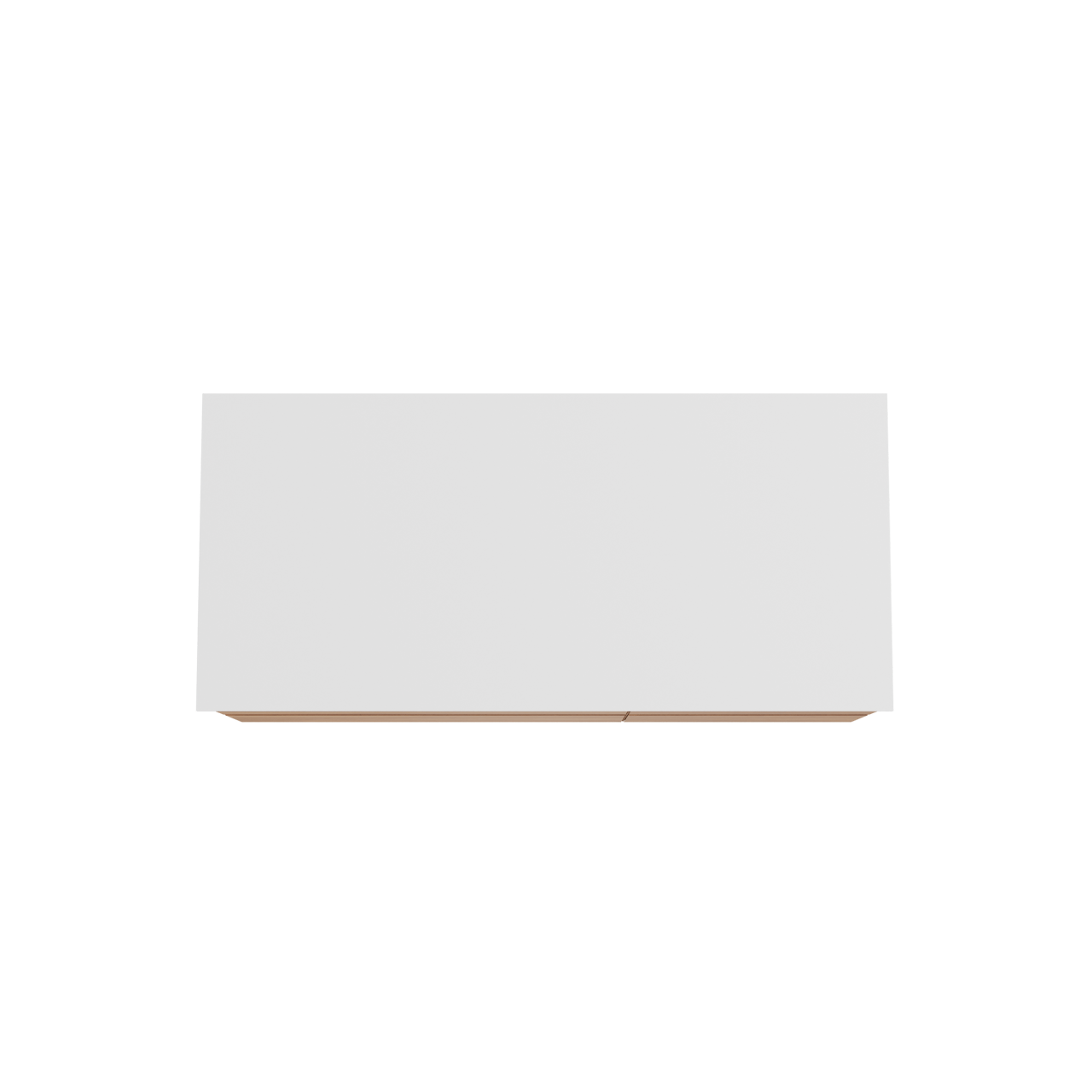 Balmani Mitra hängendes Möbelstück Set: 120 x 55 cm, Teak, mit Stretto Einzel- oder Doppel Waschtischplatte, Solid Surface Weiß matt