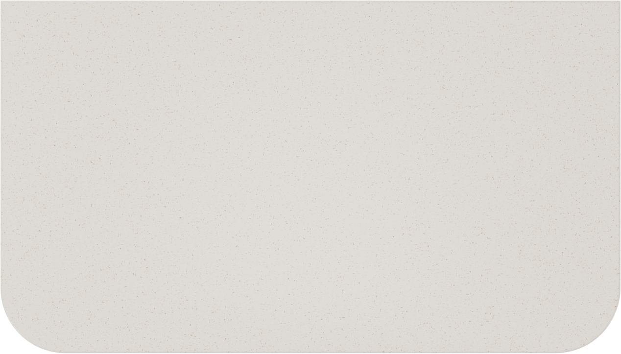 Storke Soft meuble salle de bains suspendu 80 x 46 cm noyer avec Tavola Soft tablette simple en Solid Surface beige granite