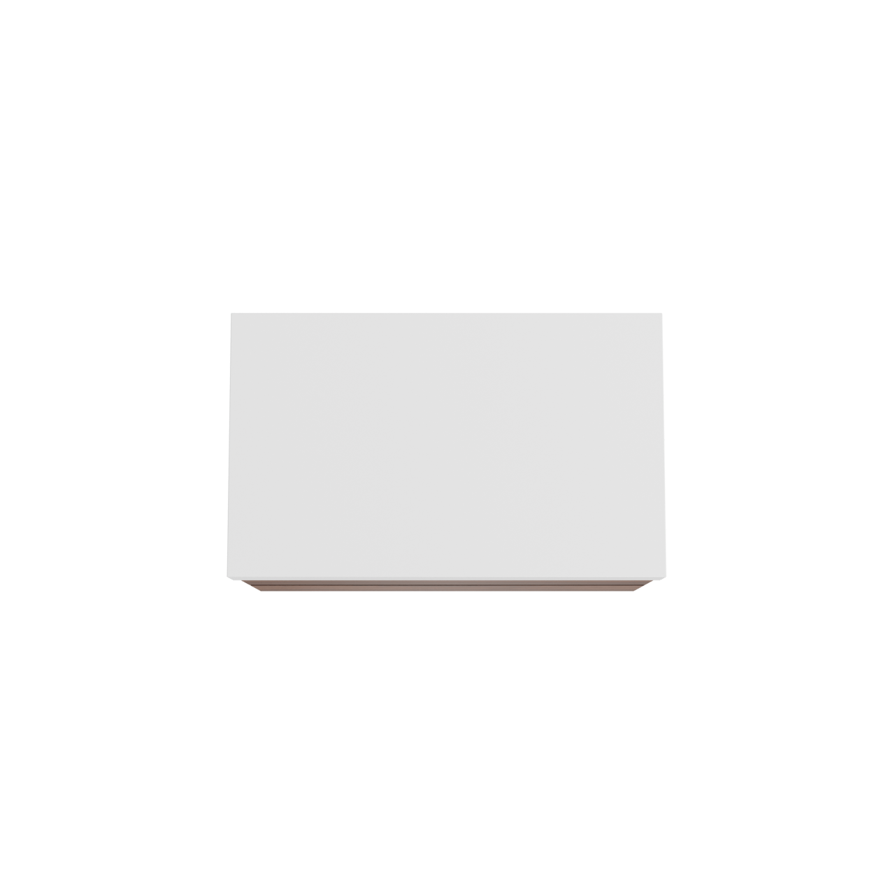 Balmani Mitra meuble salle de bains suspendu 90 x 55 cm noyer avec Dominus tablette simple en solid surface blanc mat