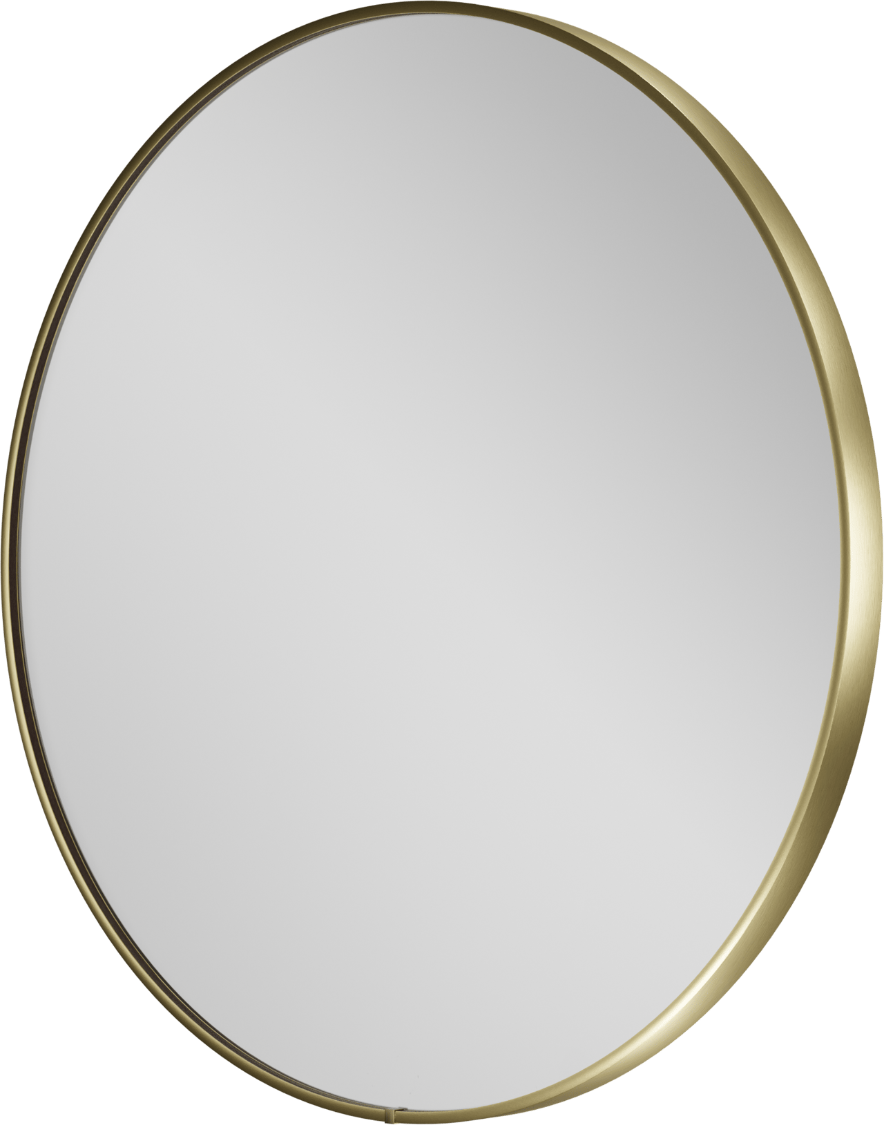 Balmani Secret miroir rond Brushed Champagne Gold lumineux et anti-buée Ø 90 cm