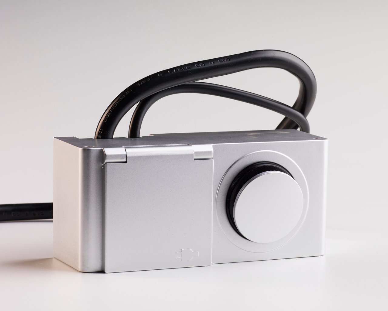 Balmani Combibox gris IP44 - mise à la terre convenant pour la Belgique