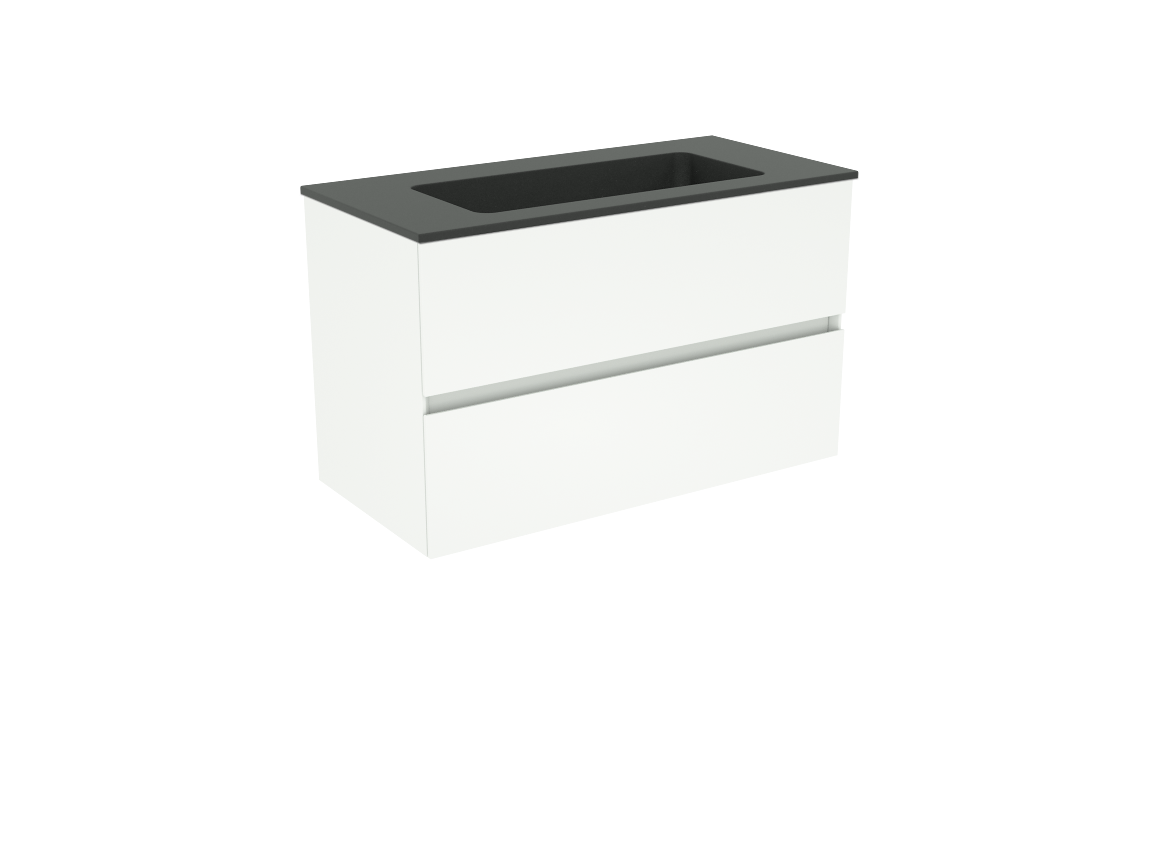 Storke Edge badkamermeubel met Scuro Wastafel