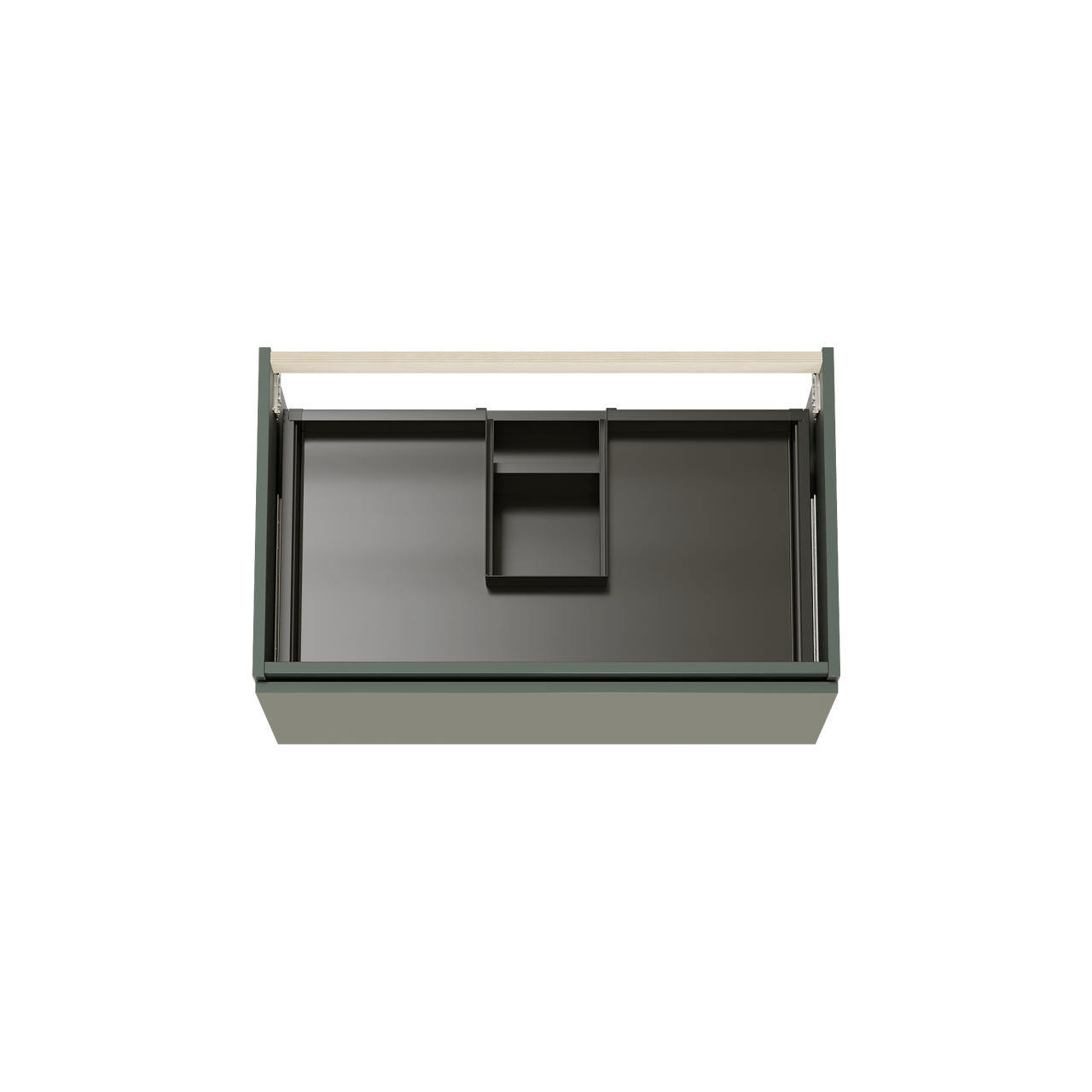 Balmani Sfera meuble sous-vasque suspendu 90 x 55 cm Forest 2 tiroirs