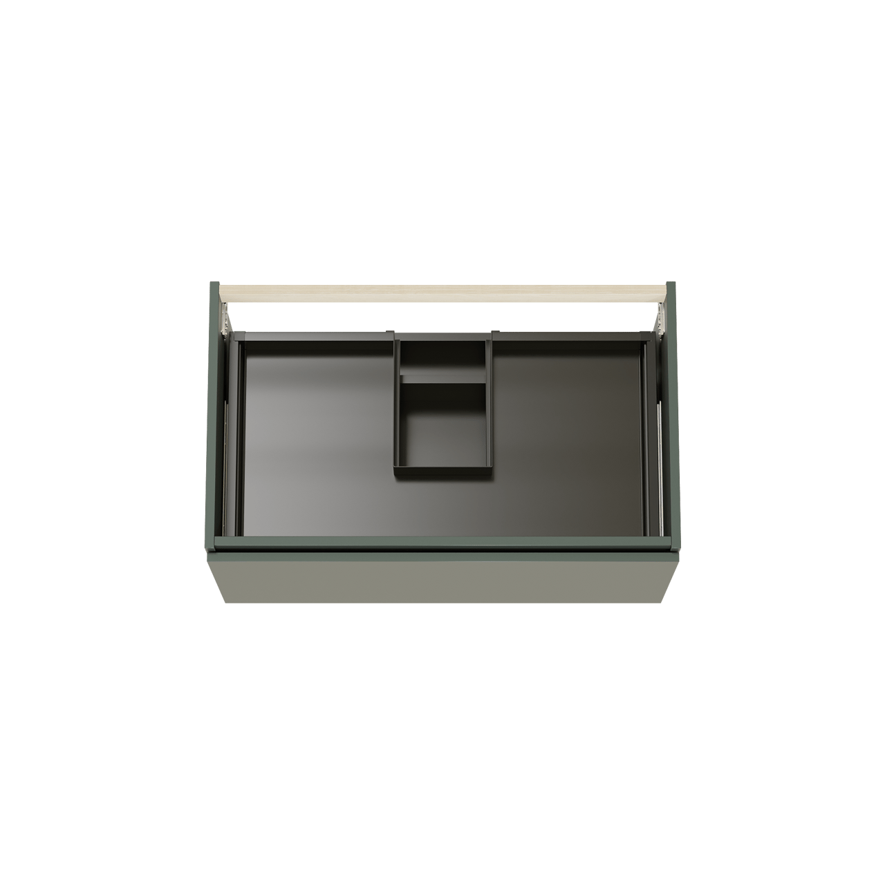 Balmani Sfera meuble sous-lavabo suspendu 90 x 55 cm Forest 2 tiroirs