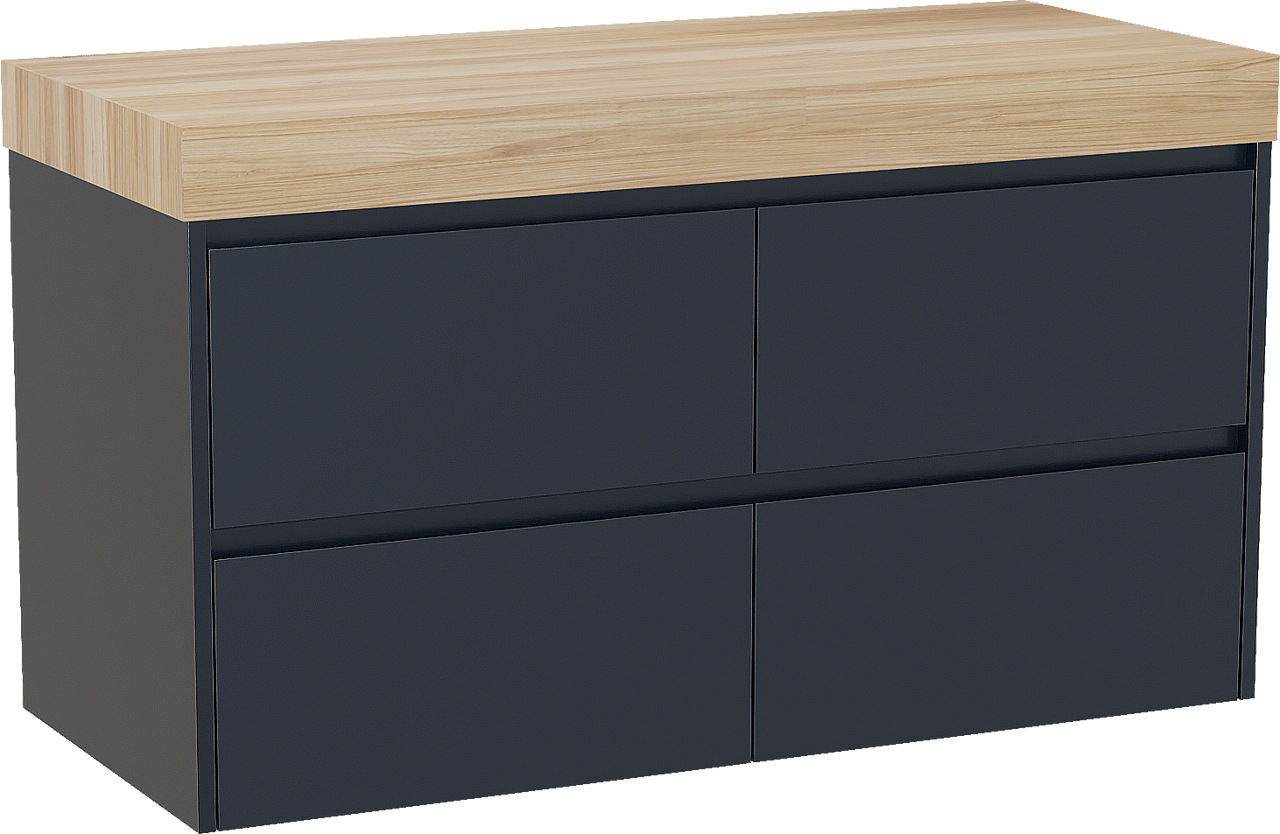 Storke Seda badkamermeubel met Kada wastafelblad voor waskom(men)