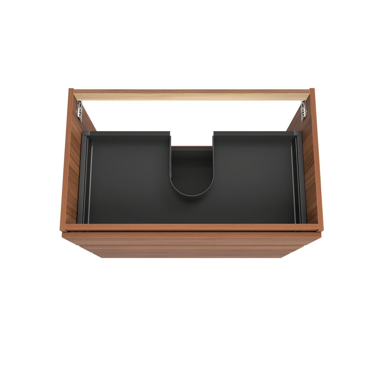 Balmani Lucida staande wastafelonderkast 90 x 55 cm notelaar 3 lades