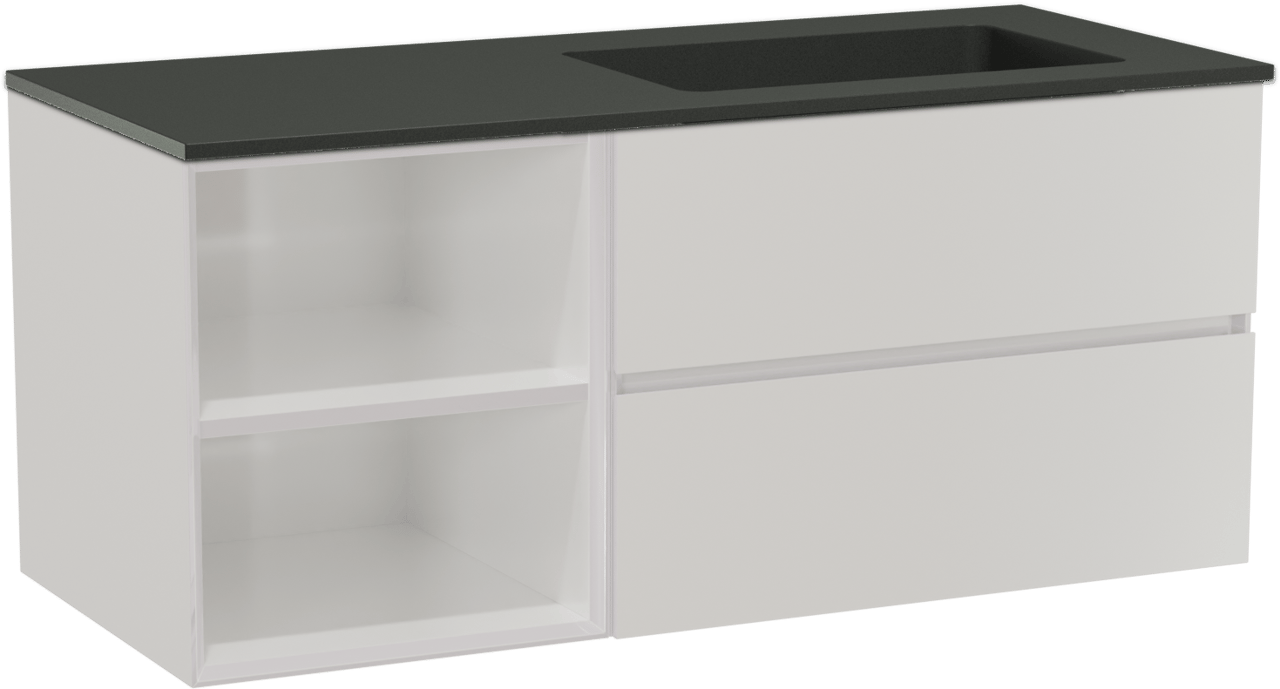 Storke Edge badkamermeubel met Scuro wastafel