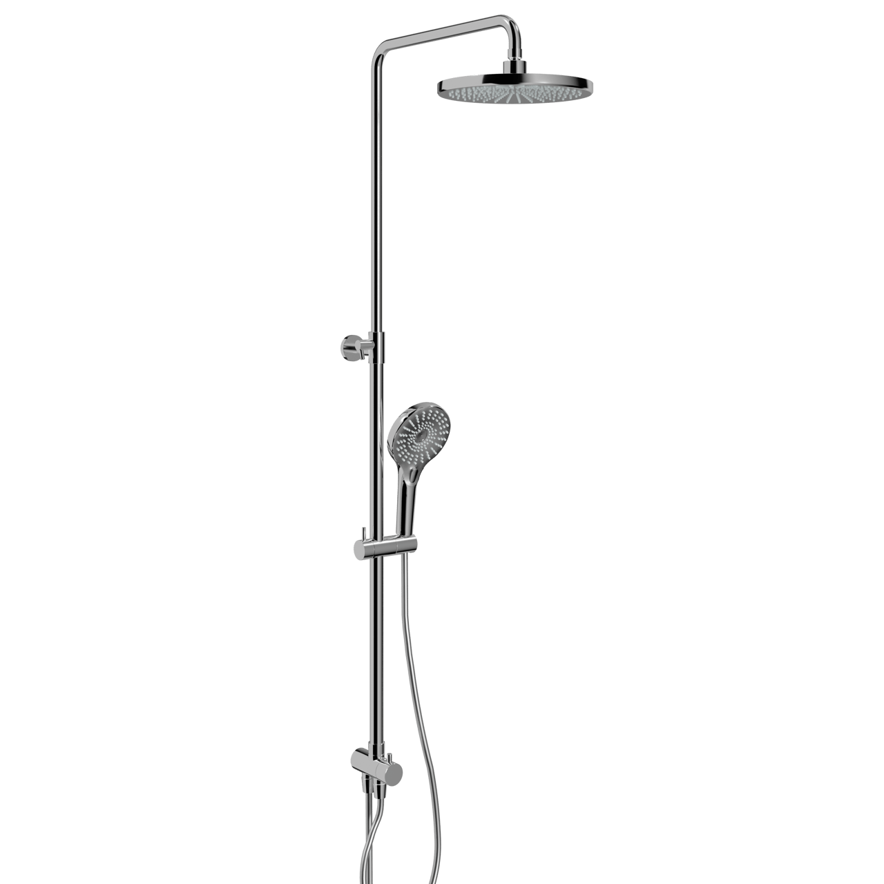 Blaufoss Onos 250 Duschsystem: Chrom glänzend (Ohne Duscharmatur)