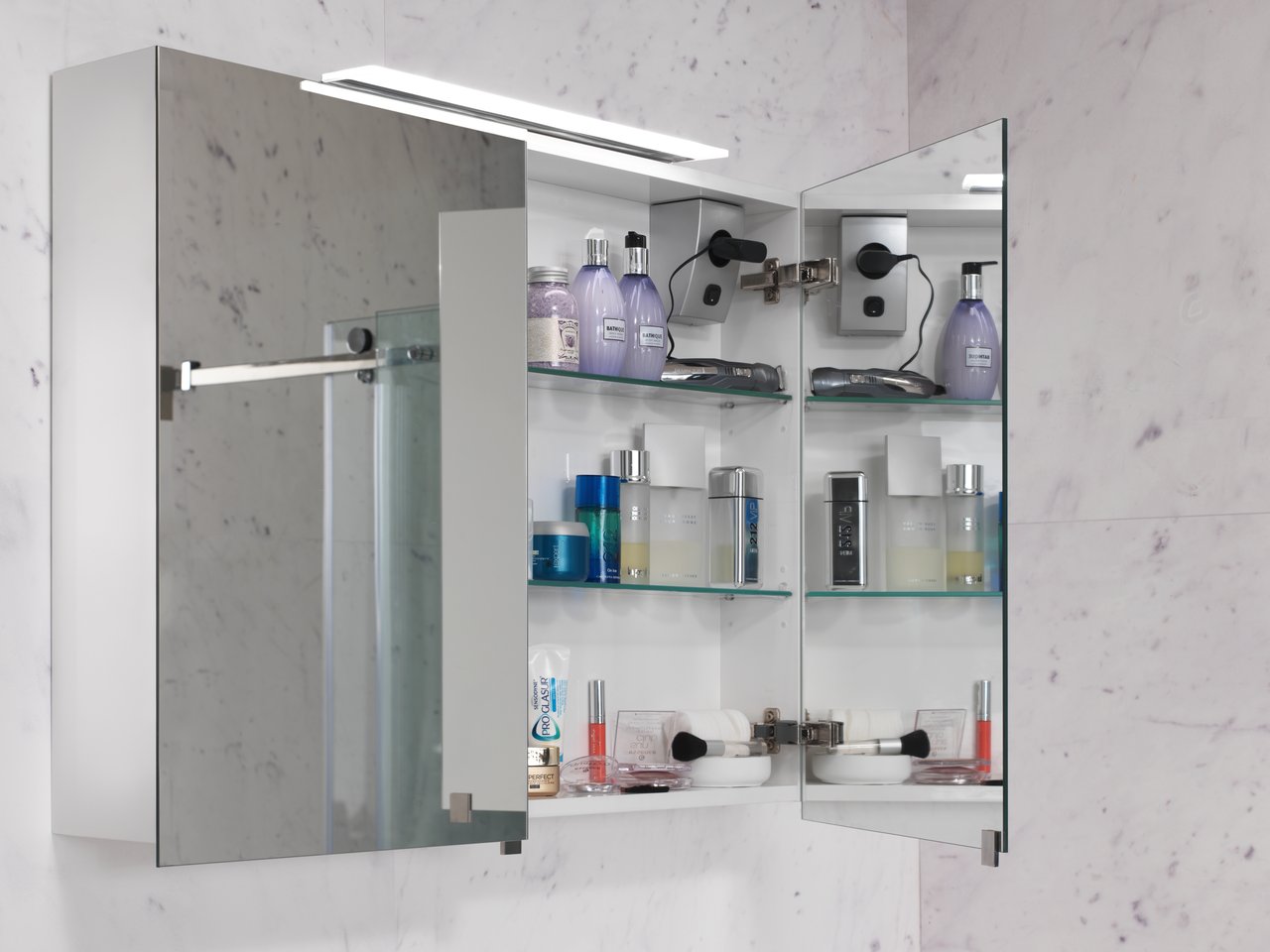 Balmani Livigno LED verlichting 50 cm chroom