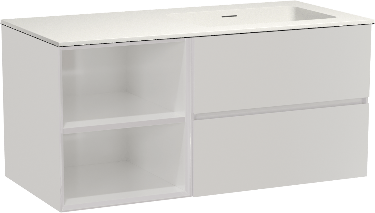 Storke Edge Badmöbel Set mit Mata Waschtisch